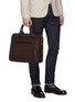 Figure View - Click To Enlarge - FELISI - 'Heritage' leather briefcase