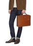 Front View - Click To Enlarge - MARK CROSS - 'Baker Brief' in leather