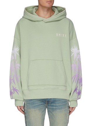 Main View - Click To Enlarge - AMIRI - 'Eternal Happiness' Oversized Hoodie