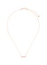 Main View - Click To Enlarge - TASAKI - 'Balance' diamond Akoya pearl 18k rose gold pendant necklace