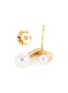 Detail View - Click To Enlarge - TASAKI - 'Balance' Akoya pearl 18k yellow gold single drop earring