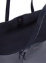Detail View - Click To Enlarge - SAINT LAURENT - 'Shopping' pouch attached tote bag