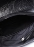 Detail View - Click To Enlarge - SAINT LAURENT - 'Niki' crinkled leather bum bag
