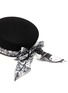 Detail View - Click To Enlarge - MAISON MICHEL - 'Abby' scarf newsboy cap