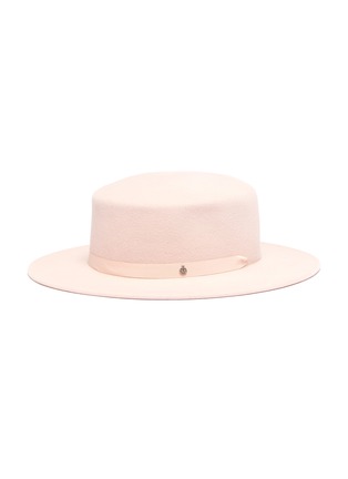 Main View - Click To Enlarge - MAISON MICHEL - 'Kiki' furfelt canotier hat