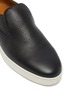 Detail View - Click To Enlarge - JOHN LOBB - 'Haven' grainy leather slip-ons
