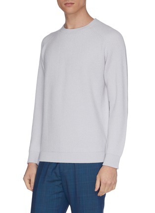 Detail View - Click To Enlarge - DREYDEN - 'Continental' rib knit cashmere sweater