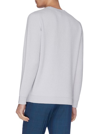  - DREYDEN - 'Continental' rib knit cashmere sweater