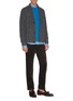  - DREYDEN - 'Continental' rib knit cashmere sweater