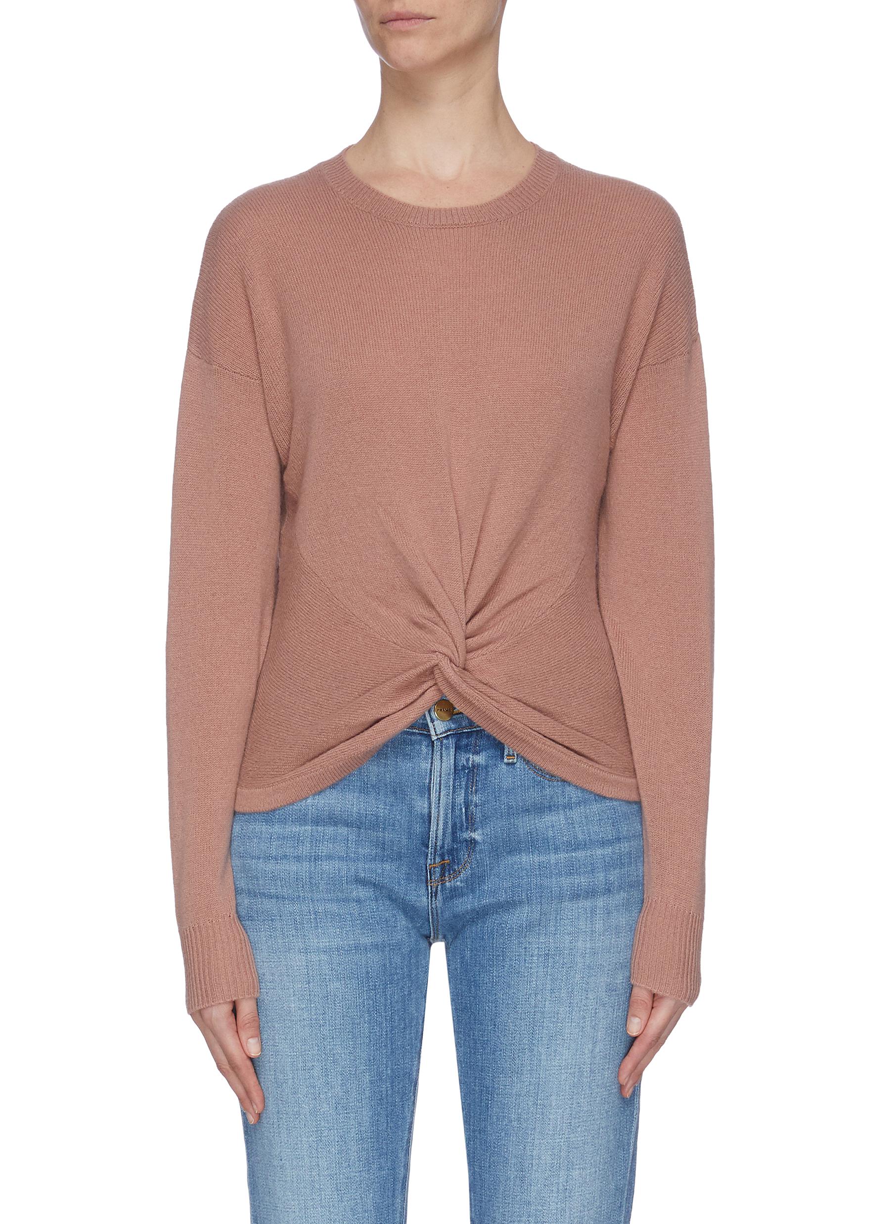 frame denim sweater