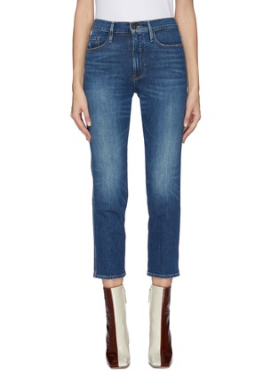 Main View - Click To Enlarge - FRAME - 'Le pixie sylvie' slim jeans