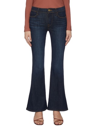 Main View - Click To Enlarge - FRAME DENIM - 'Le Pixie High Flare' jeans