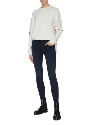 Figure View - Click To Enlarge - FRAME - 'Le skinny de Jeanne' skinny jeans