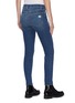 Back View - Click To Enlarge - FRAME - 'Le High Skinny' distressed frayed cuff jeans