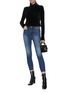 Figure View - Click To Enlarge - FRAME - 'Ali Cigarette' high rise jeans
