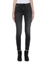 Main View - Click To Enlarge - FRAME - 'Le High Skinny Hr' released hem jeans