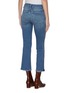 Back View - Click To Enlarge - FRAME - 'Le Crop' stripe outseam flared jeans