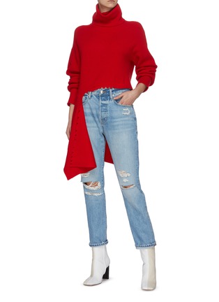 Figure View - Click To Enlarge - FRAME - 'Le Original' ripped jeans