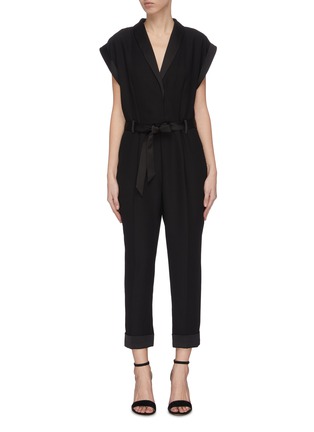Main View - Click To Enlarge - FRAME - Tuxedo jumpsuit