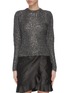 Main View - Click To Enlarge - FRAME - Sequin crewneck sweater