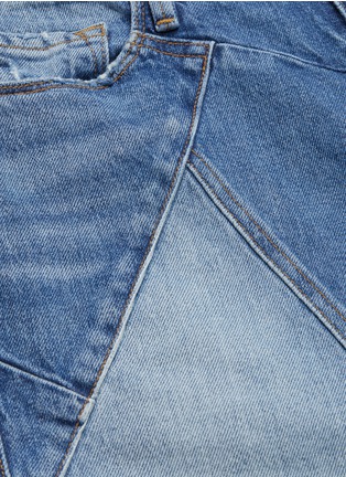  - FRAME - 'Le Sylvie' patchwork flared jeans