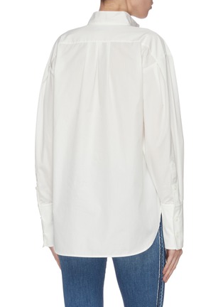 Back View - Click To Enlarge - FRAME - Clean collar tailored shirt