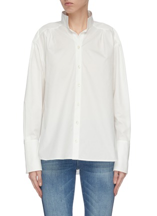 Main View - Click To Enlarge - FRAME - Clean collar tailored shirt