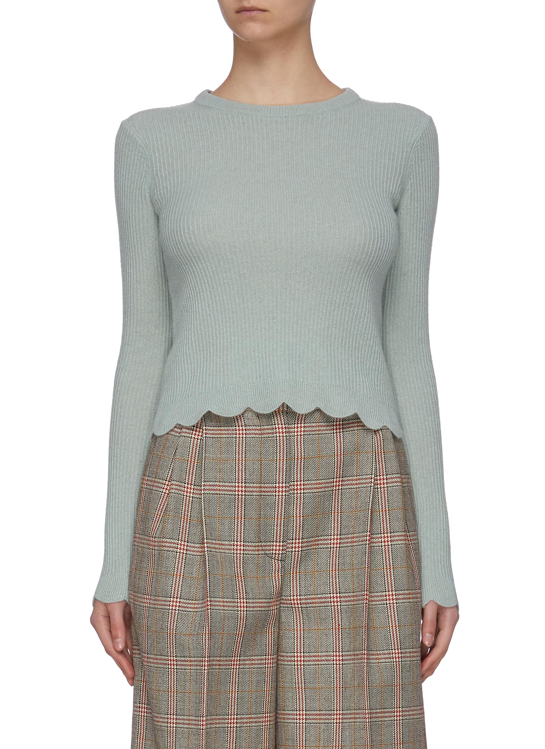 frame denim sweater