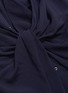 Detail View - Click To Enlarge - DION LEE - Knotted Waist Tunic Dress