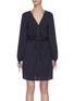 Main View - Click To Enlarge - DION LEE - Knotted Waist Tunic Dress