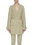 Main View - Click To Enlarge - DION LEE - 'Cocoon' belted jacket