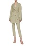 Figure View - Click To Enlarge - DION LEE - 'Cocoon' belted jacket