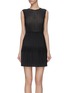Main View - Click To Enlarge - DION LEE - 'Godet' pleated sleeveless dress