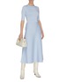 Figure View - Click To Enlarge - GABRIELA HEARST - Wool-cashmere blend knit dress
