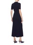 Back View - Click To Enlarge - GABRIELA HEARST - 'Clare' mock neck wool knit dress
