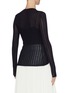 Back View - Click To Enlarge - GABRIELA HEARST - 'Collins' cashmere-silk blend rib knit top