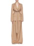 Main View - Click To Enlarge - GABRIELA HEARST - 'Grant' knot drape front blazer