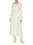 Figure View - Click To Enlarge - GABRIELA HEARST - 'Stein' double breasted pleated trench coat