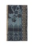 Detail View - Click To Enlarge - PIERRE-LOUIS MASCIA - Reversible wool intarsia print scarf