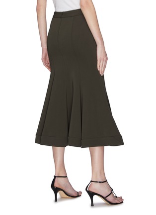 Back View - Click To Enlarge - MAGGIE MARILYN - 'Magnolia' flared midi skirt