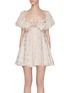 Main View - Click To Enlarge - MAGGIE MARILYN - 'Once Upon A Time' bow front embellished dress