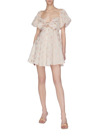 Figure View - Click To Enlarge - MAGGIE MARILYN - 'Once Upon A Time' bow front embellished dress