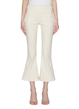Main View - Click To Enlarge - MAGGIE MARILYN - 'Meet Me at Seven' contrast flared pants