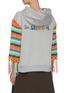 Back View - Click To Enlarge - MIRA MIKATI - 'Sunshine' hand knit panel hoodie