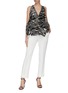 Figure View - Click To Enlarge - MATICEVSKI - 'Clade' animal print bodice top