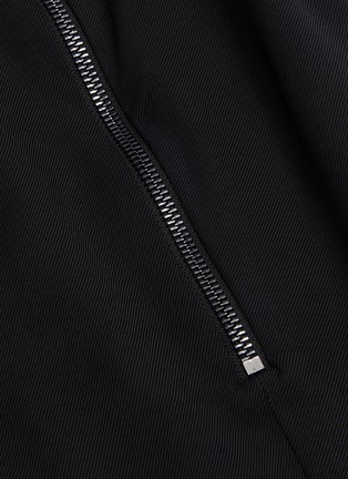 Detail View - Click To Enlarge - MATICEVSKI - 'Chrysalis' asymmetric V-neck dress