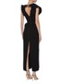 Back View - Click To Enlarge - MATICEVSKI - 'Insecta' ruffle V-neck midi dress