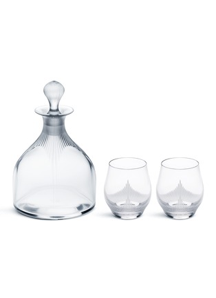 Main View - Click To Enlarge - LALIQUE - x James Suckling 100 POINTS wine decanter and small tumbler set