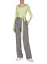 Figure View - Click To Enlarge - MRZ - 'Scollo' wrapped V-neck sweater