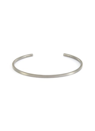 Main View - Click To Enlarge - LE GRAMME - 'LE 7 GRAMMES' BRUSHED STERLING SILVER CUFF